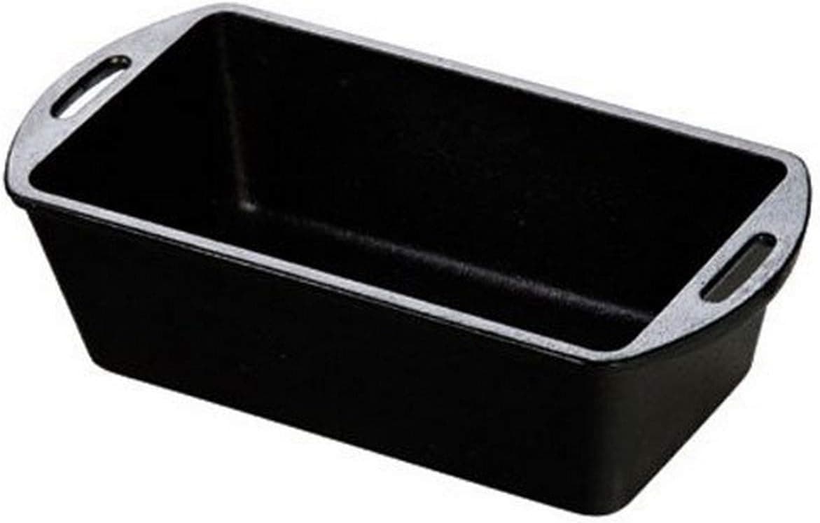 Lodge Cast Iron Loaf Pan, 5 inch x 10.25 inch, Black