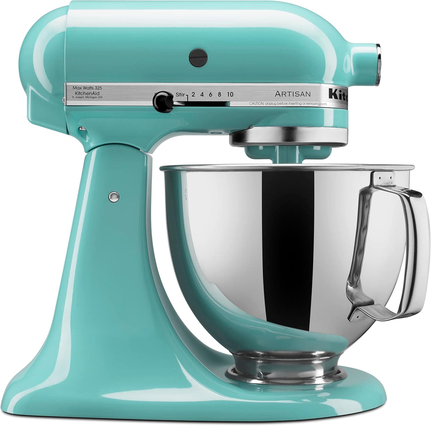 KitchenAid Artisan 5 Qt Tilt Head Stand Mixer KSM150PS, Aqua Sky