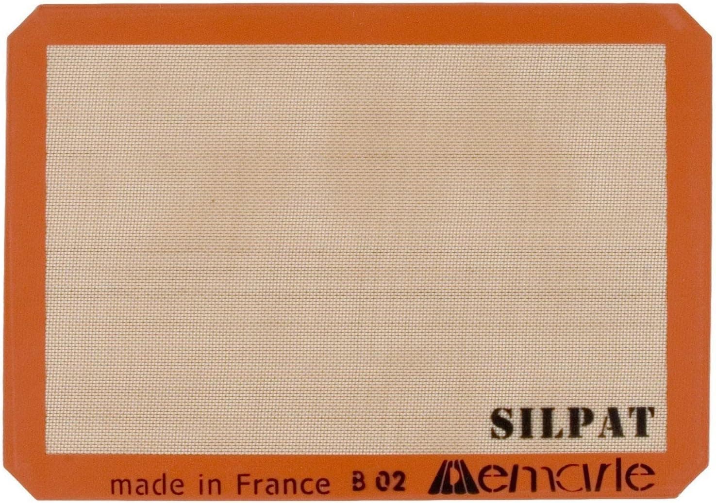 Silpat Half Size 11.6 x 16.5 in Nonstick Baking Mat for 13 x 18 in Pans, Set of 2