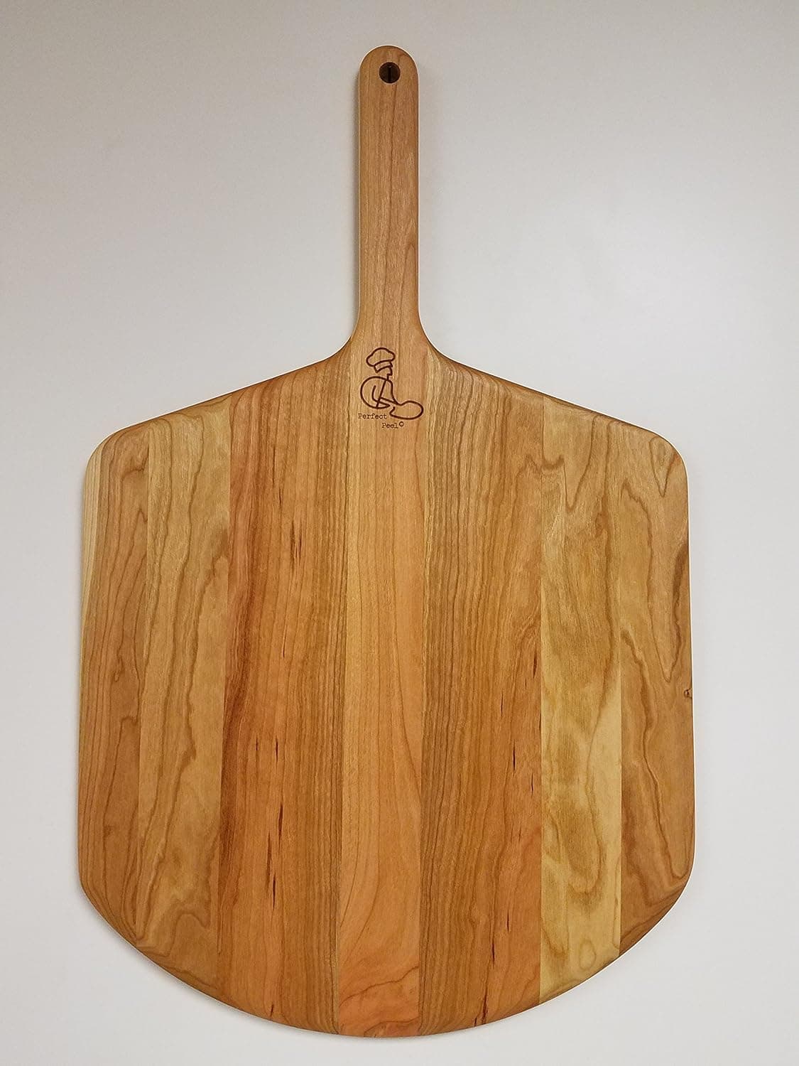 The Baker's Board Pizza Peel - Gourmet Perfect Peel 16X18X26 (8" Handle)
