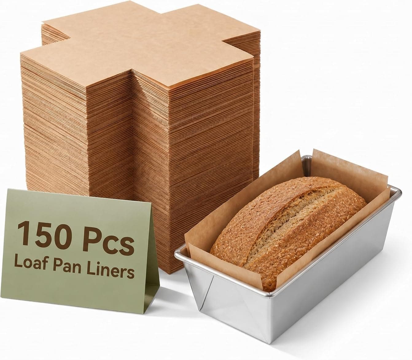 Loaf Pan Liners for Baking Bread Parchment Paper